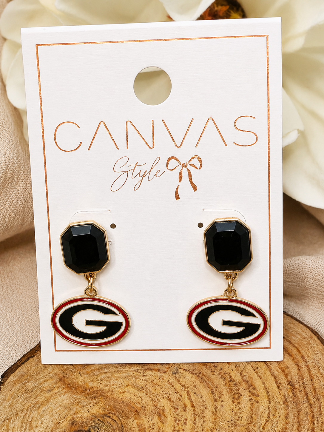 Georgia G Gem Drop Earrings