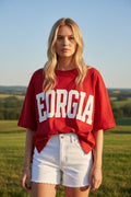 Georgia Oversized Game Day Tee