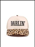 Darlin' Leopard Canvas Cotton Hat