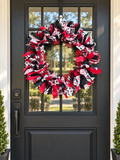 Georgia Bulldogs Ribbon Wreath