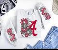 Alabama Floral A Crewneck Sweatshirt