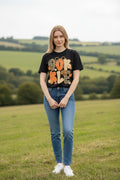 Gobble Pumpkin Leopard Graphic Tee