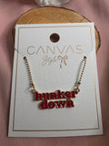 Hunker Down Necklace